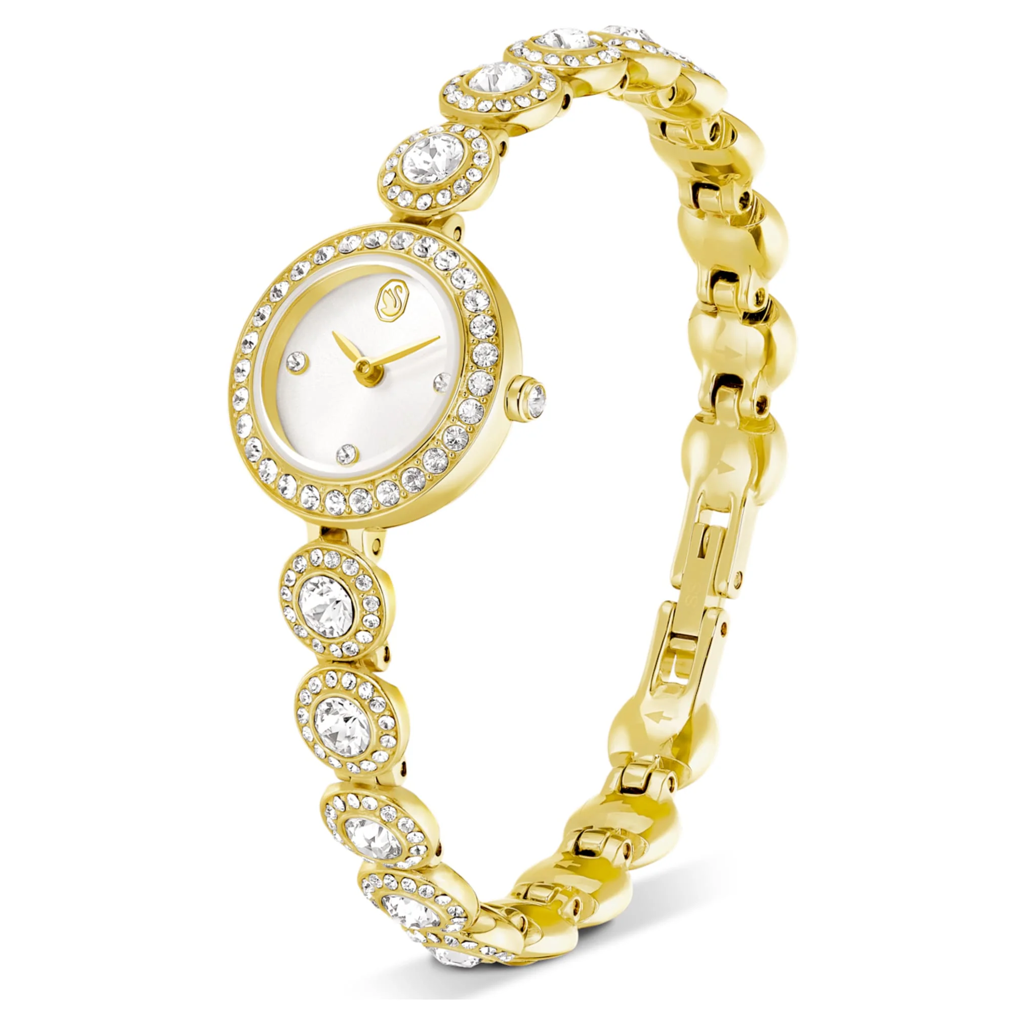 Una Angelic watch Crystal bracelet, Gold tone, Gold-tone finish - Image 2