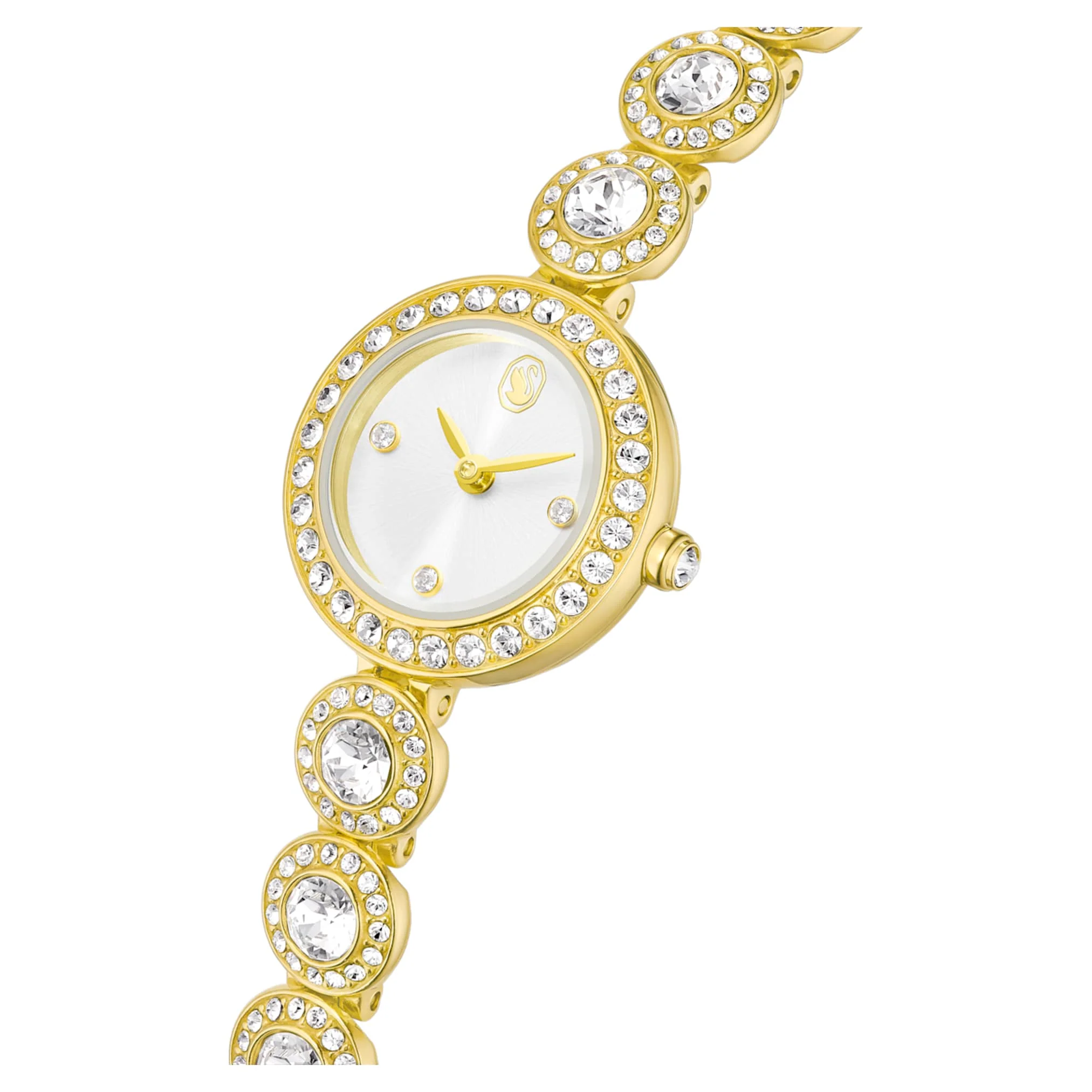 Una Angelic watch Crystal bracelet, Gold tone, Gold-tone finish - Image 4