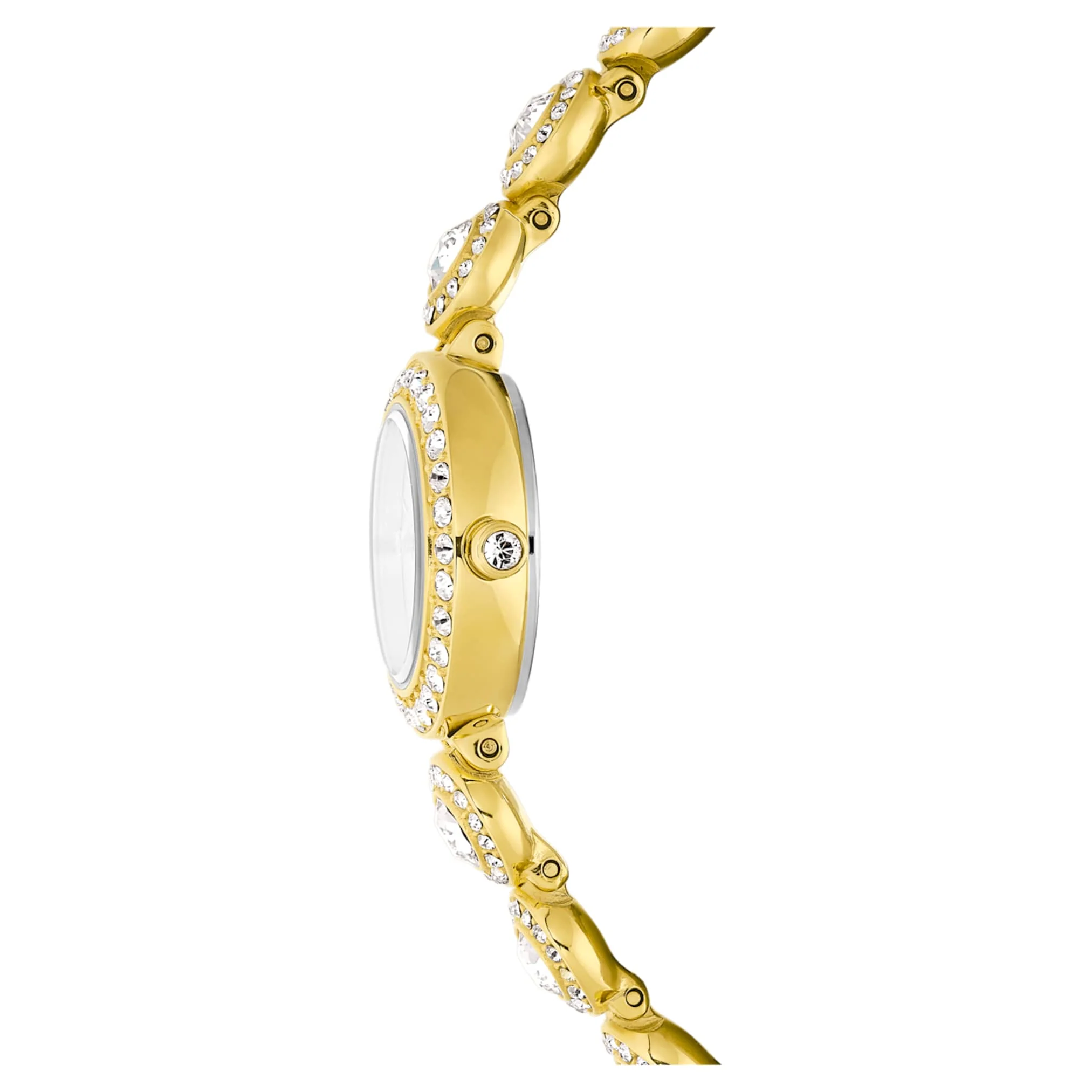 Una Angelic watch Crystal bracelet, Gold tone, Gold-tone finish - Image 5