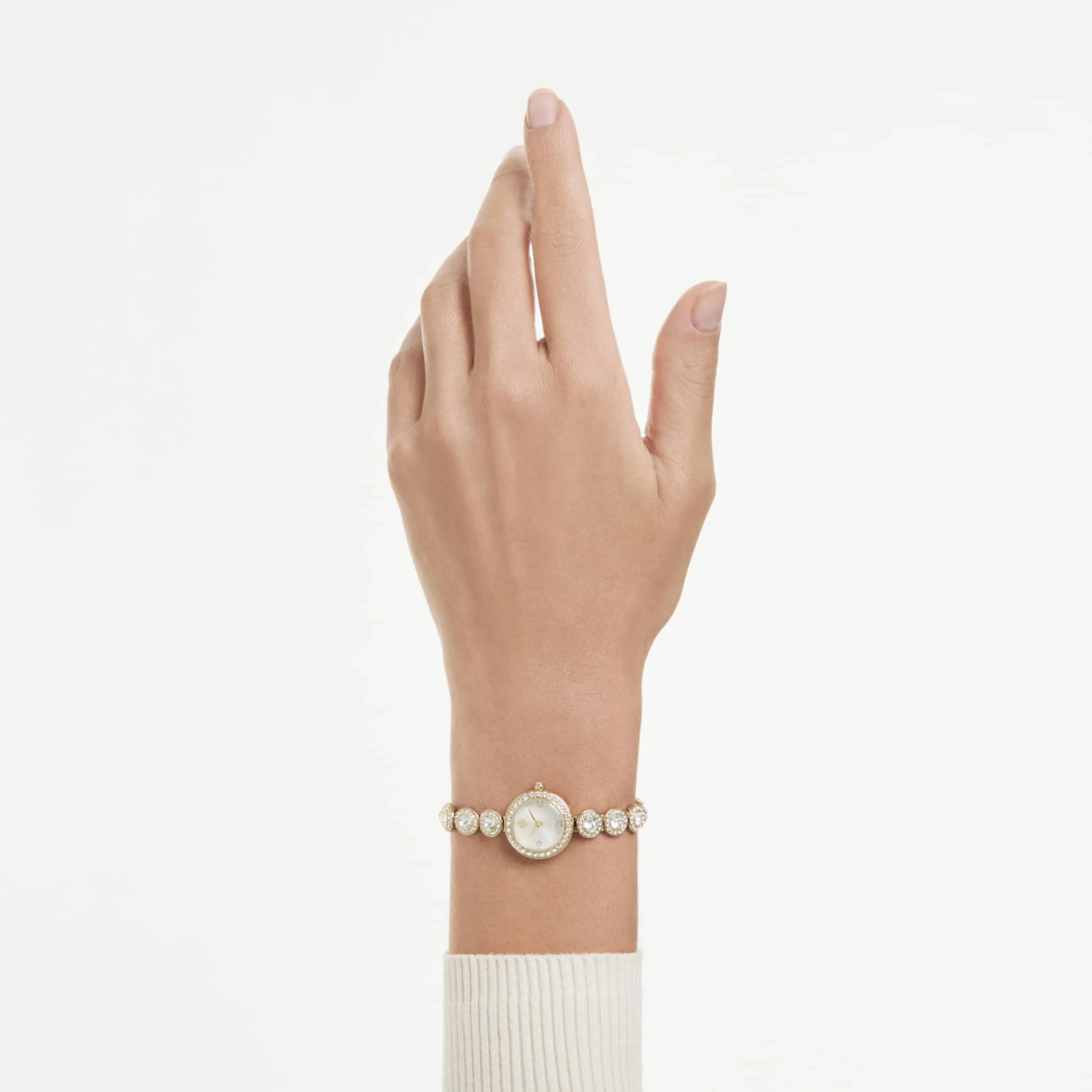 Una Angelic watch Crystal bracelet, Gold tone, Gold-tone finish - Image 6